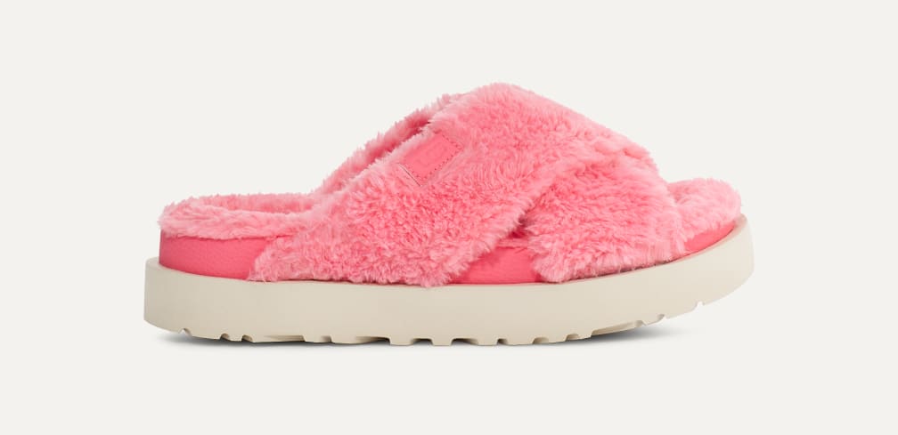 【あす楽対応】 UGG® 公式【 ファズ シュガー クロス スライド|Fuzz Sugar Cross 靴